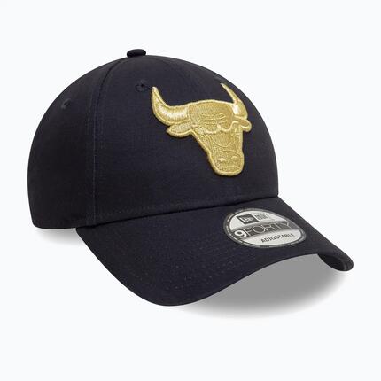Casquette à visière New Era Metallic 9Forty Bulls