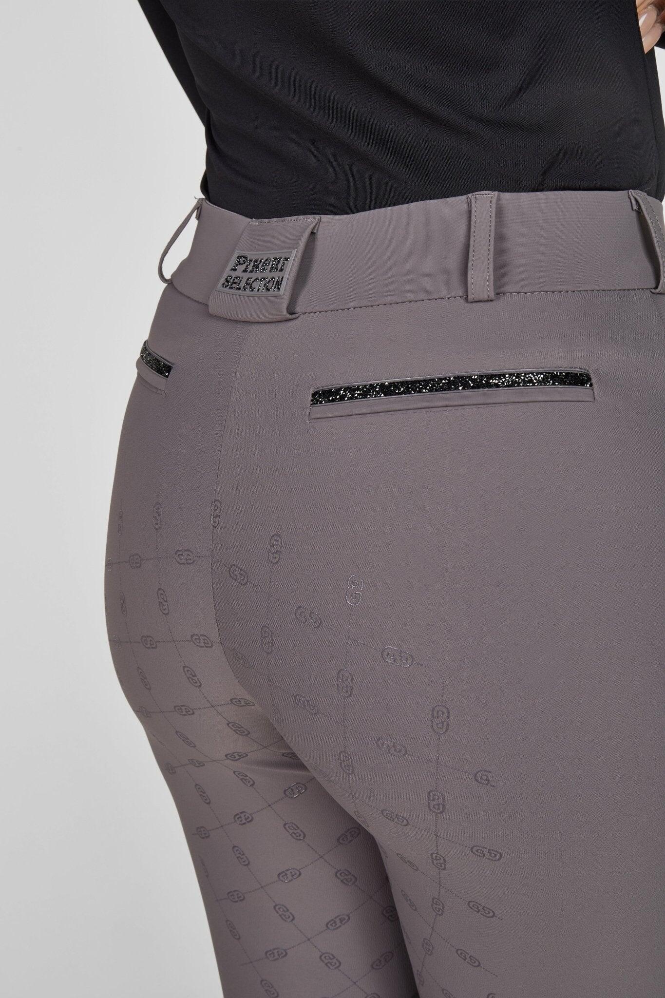 Reithose Damen Selection Ceelina Vollgrip weiß 6/7