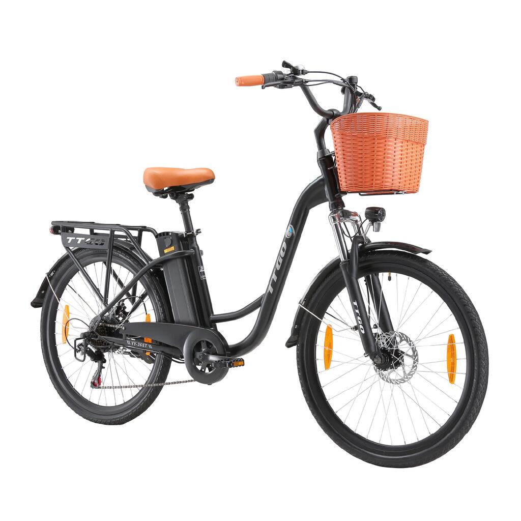 YY 26ST 26*1.75 Inch Tire Electric Bicycle with 48V15AH Battery