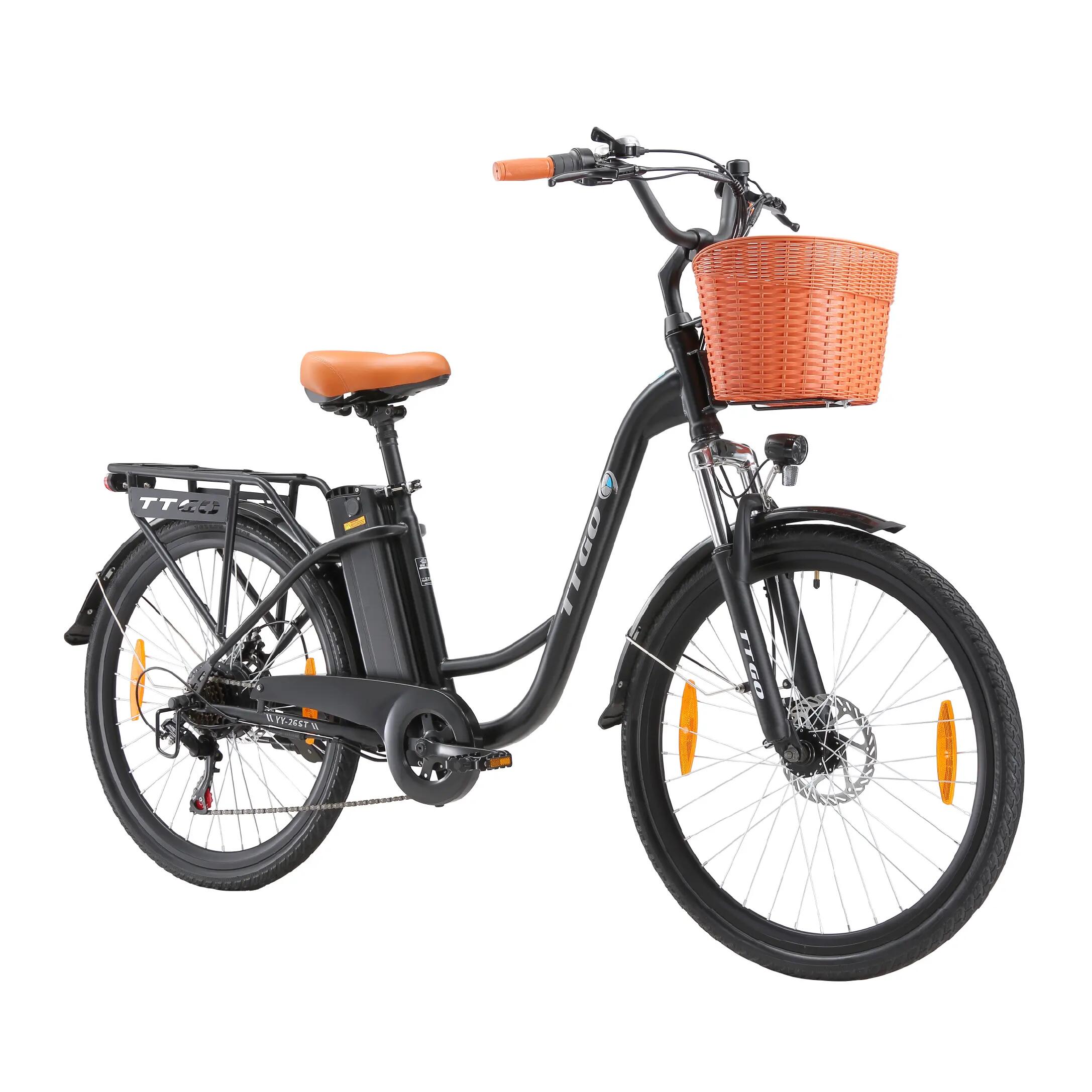 YY 26ST Bicicletta elettrica con pneumatico 26*1,75 pollici e batteria 48V15AH 2/7