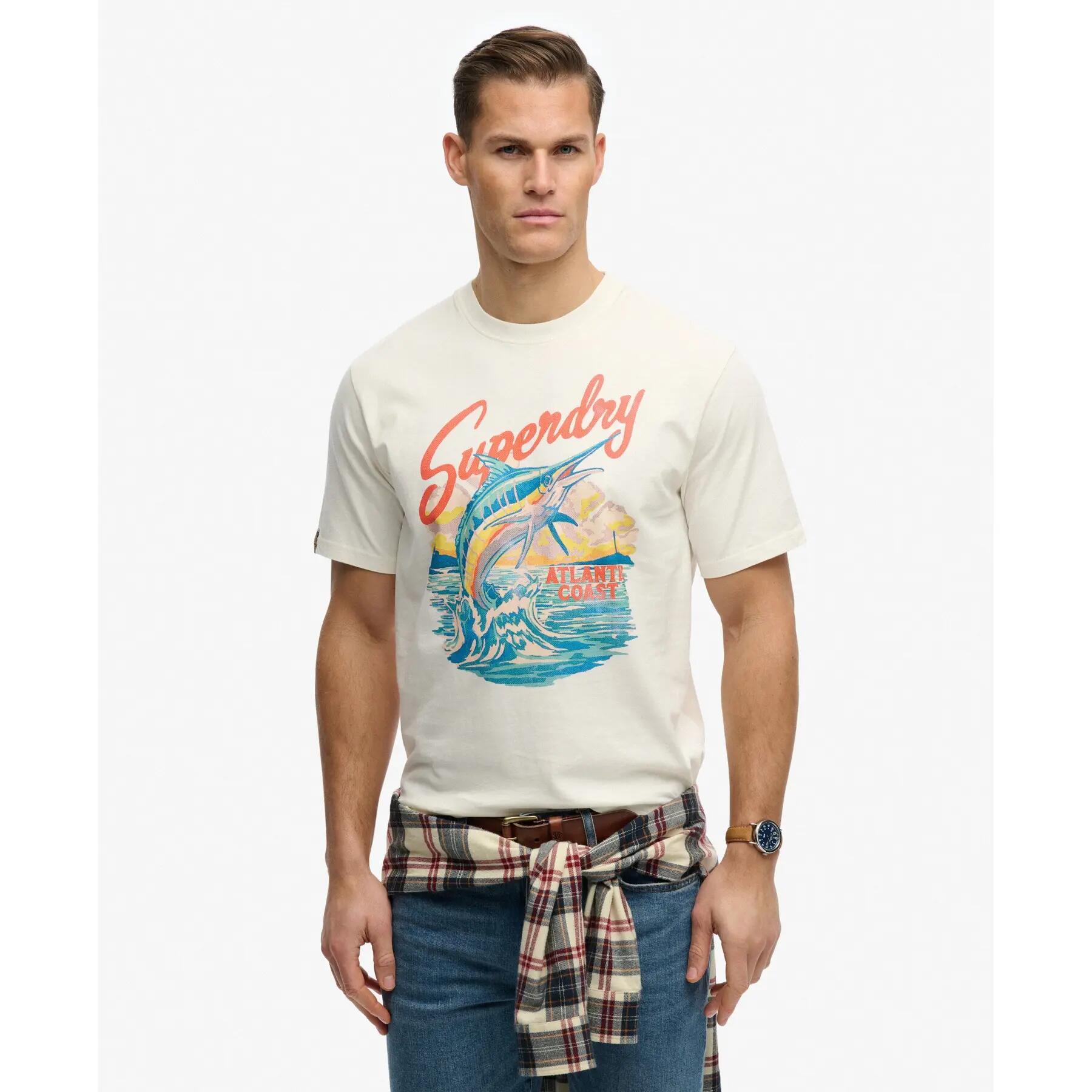 Luźna koszulka Superdry Maritime 2/7