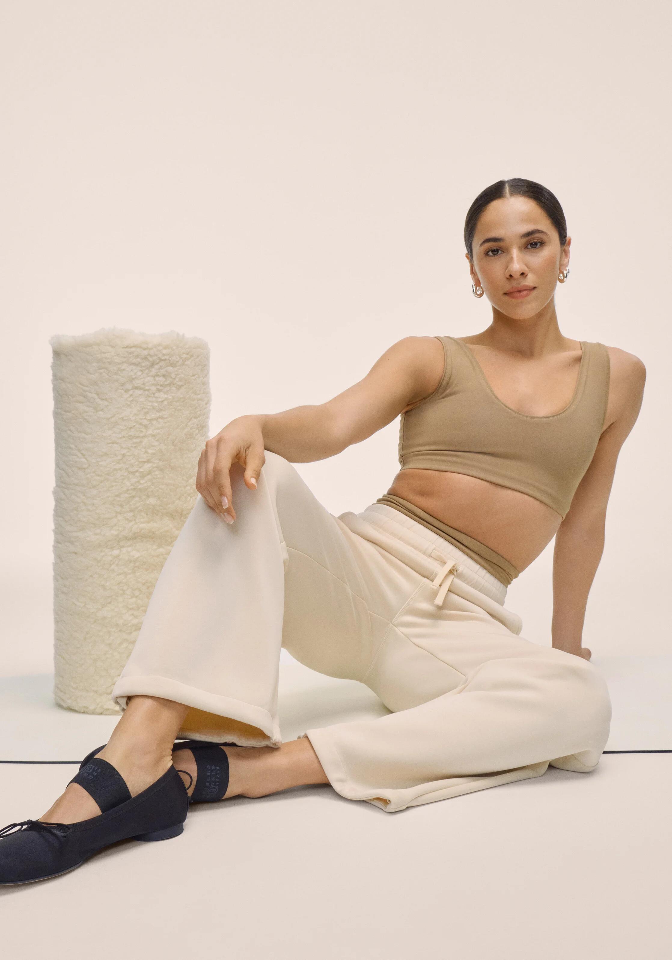 Rodillo/Bloster de lana para yoga Casall 3/5