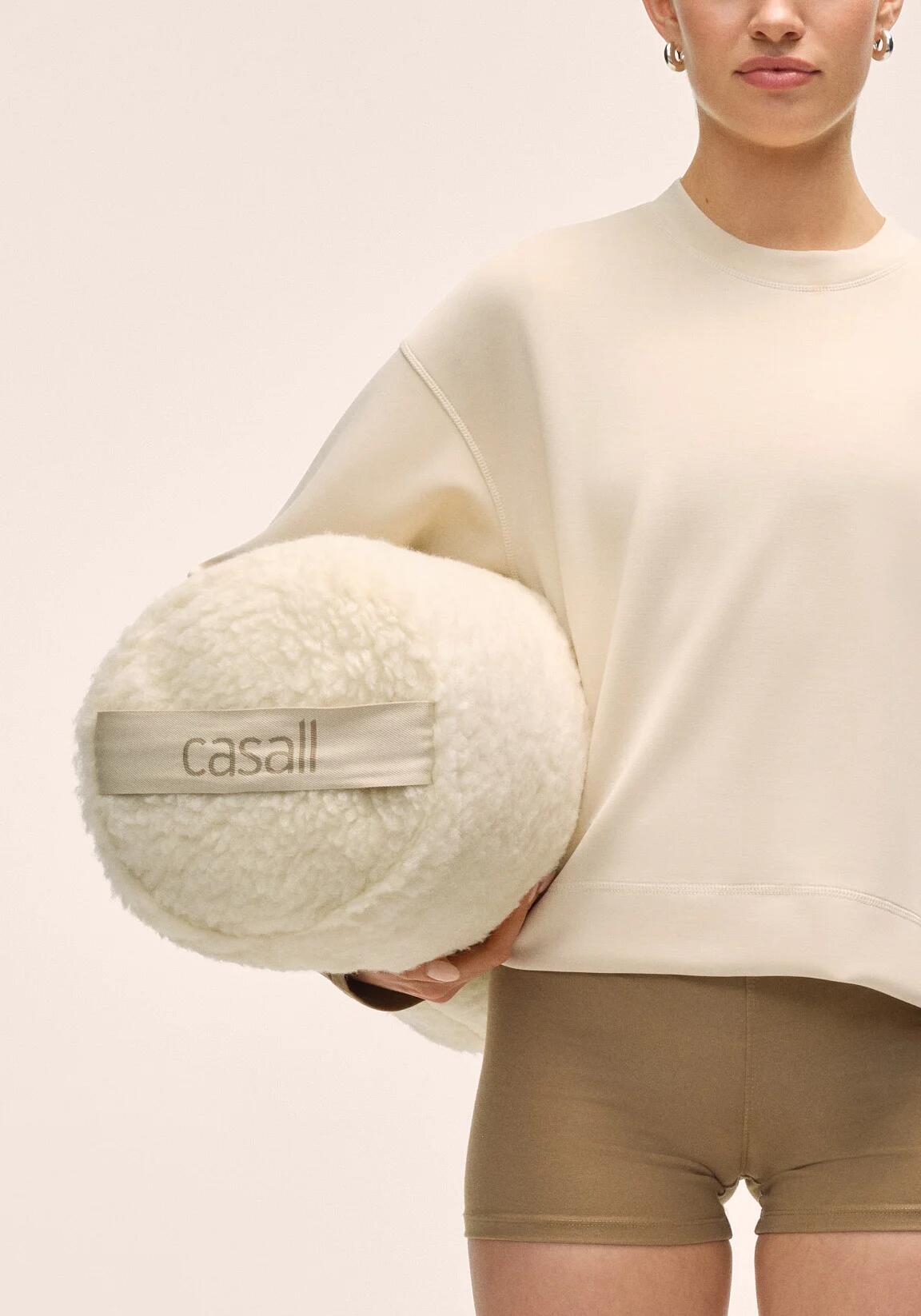 Rodillo/Bloster de lana para yoga Casall 4/5