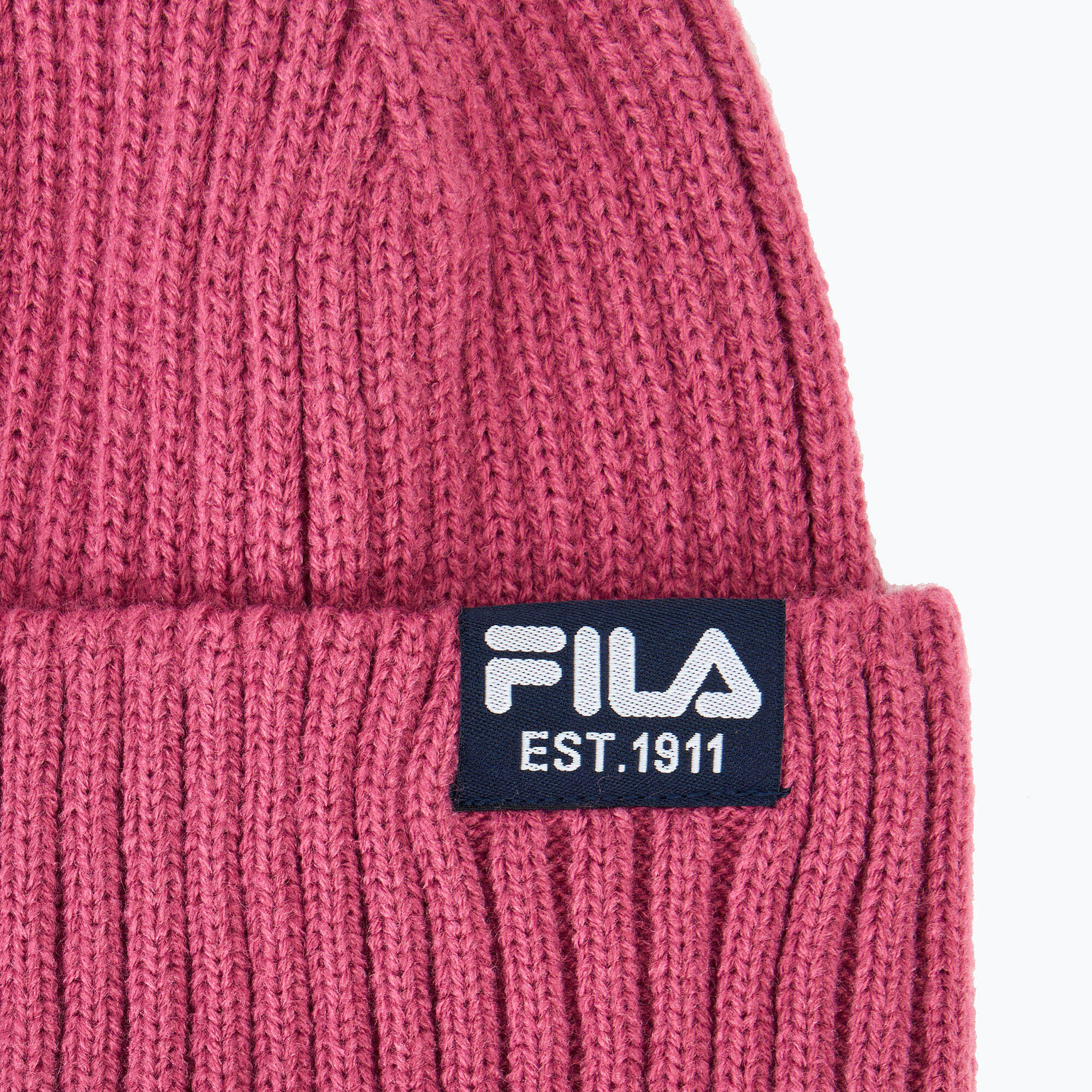 Gorro de inverno FILA Butte Fisherman com logo de bandeira 3/5