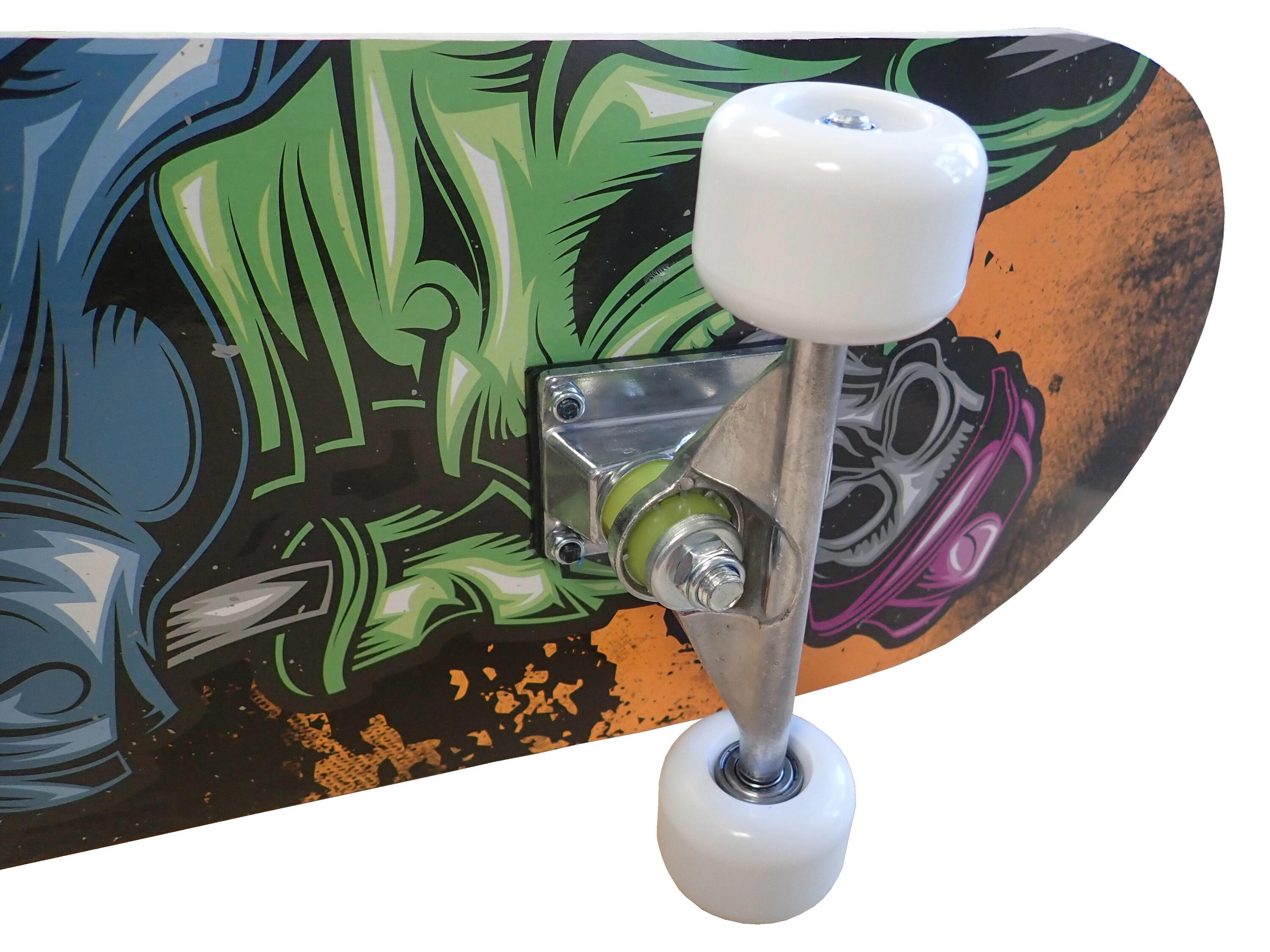 Skateboard s alu podvozkem a protismykem 3/4