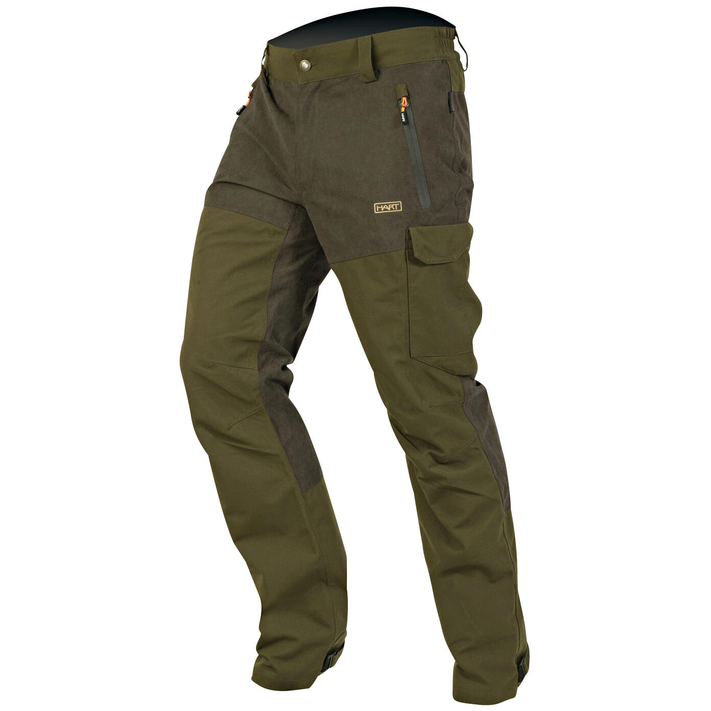 Herren - Jagdhose, wasserdicht - Taunus XHP-T - Dunkeloliv 3/3