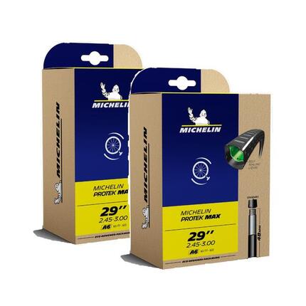 Lot de 2 Chambres à air VTT A6 PROTEK MAX 29x2.45 à 3.00 Anti-crevaison