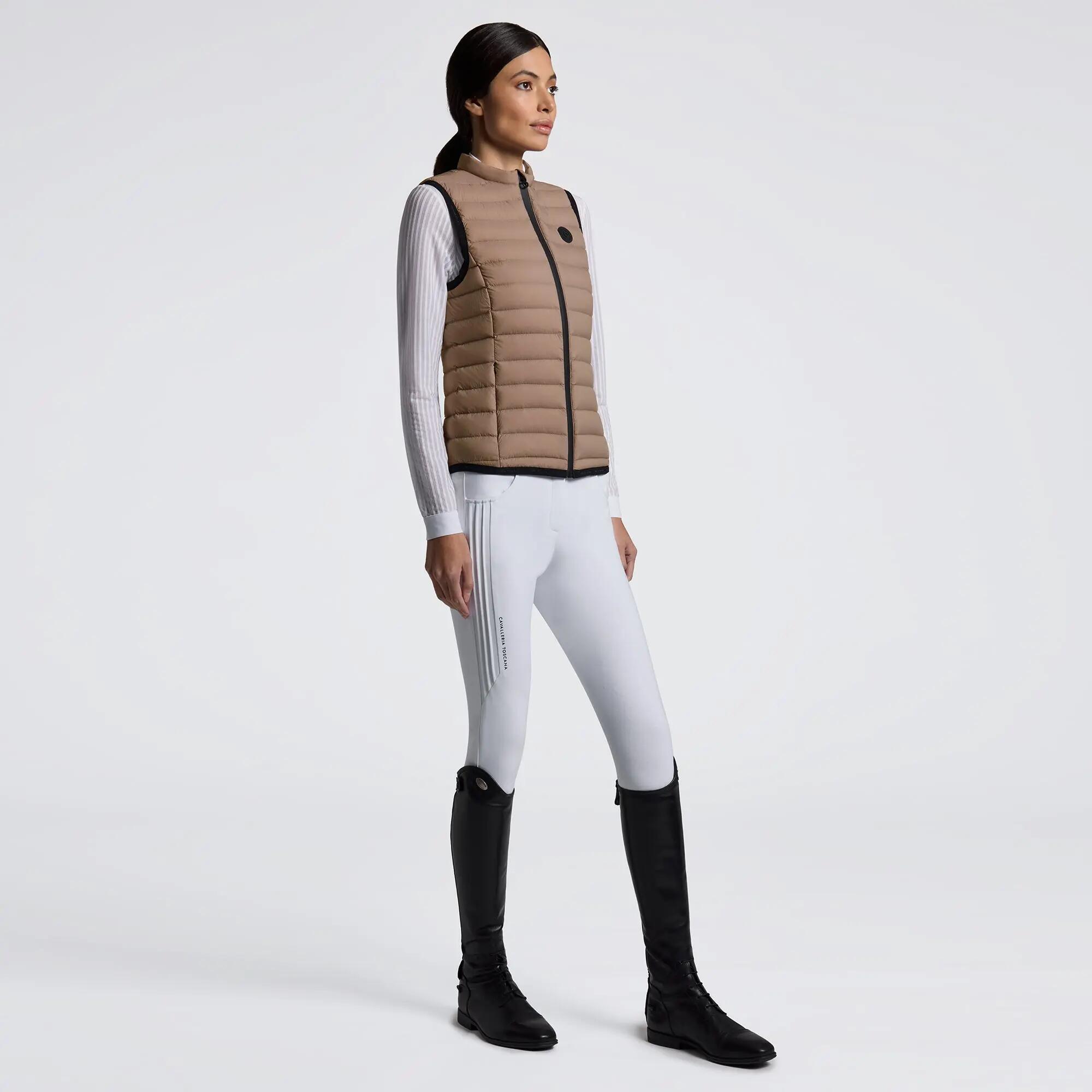 Cavalleria Toscana Lightweight Vest Dames Paars - 3/4