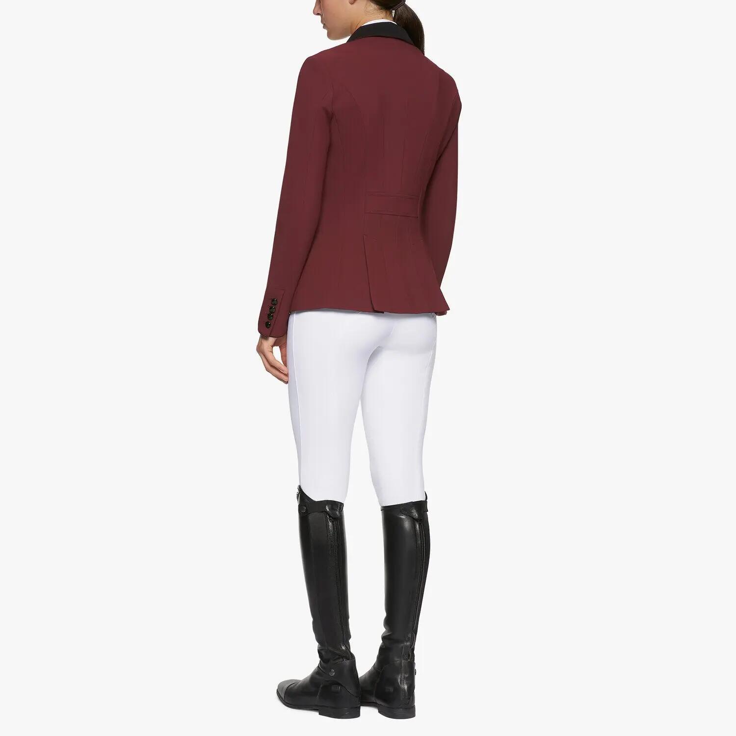 Cavalleria Toscana Wedstrijdjas Dames 3700 Fw25 Bordeauxrood - 3/4