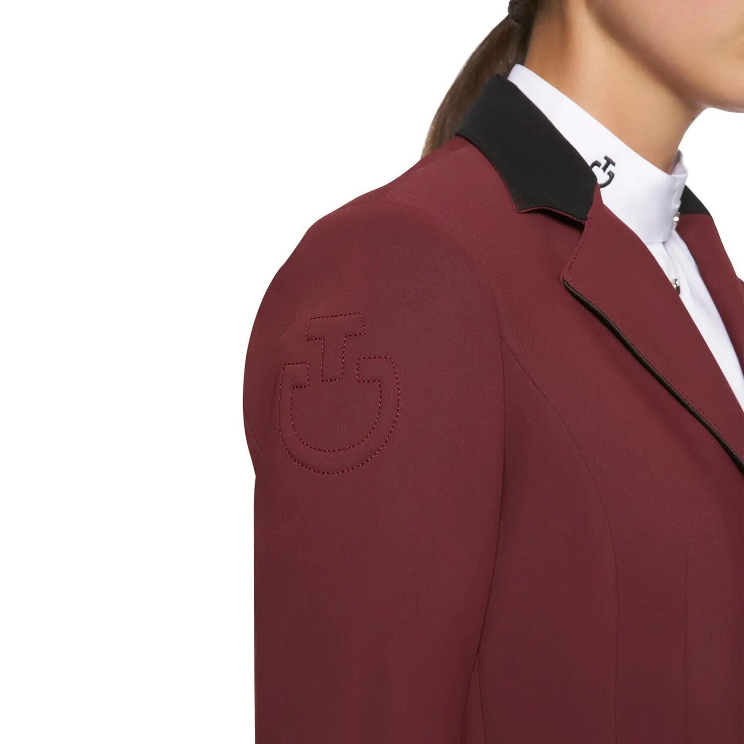 Cavalleria Toscana Wedstrijdjas Dames 3700 Fw25 Bordeauxrood - 2/4