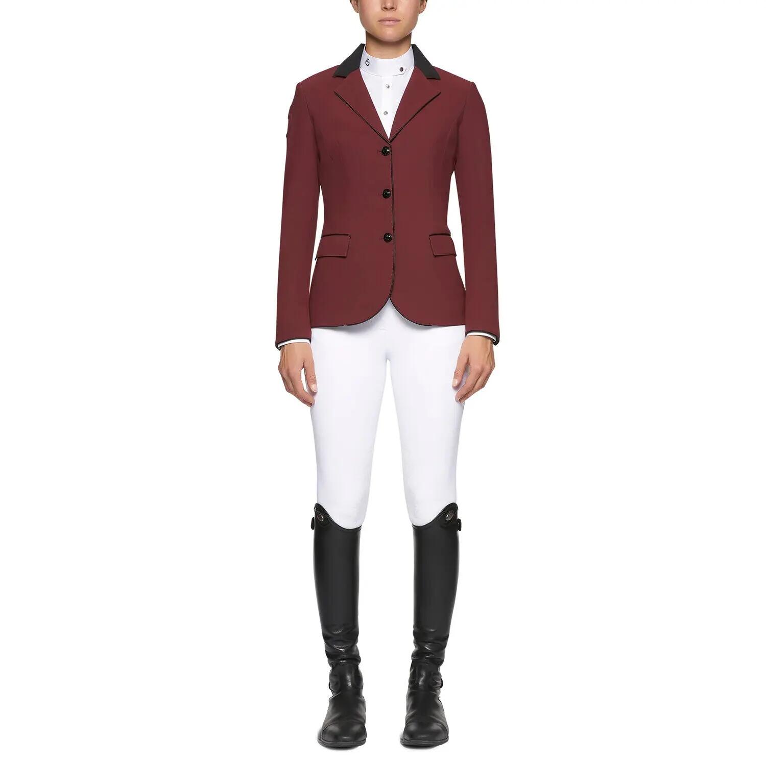 Cavalleria Toscana Wedstrijdjas Dames 3700 Fw25 Bordeauxrood - 4/4