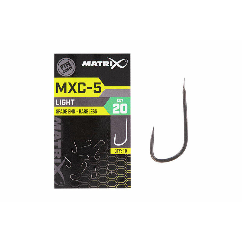 Haken zonder weerhaken Matrix MXC-5 Spade End (PTFE) x10