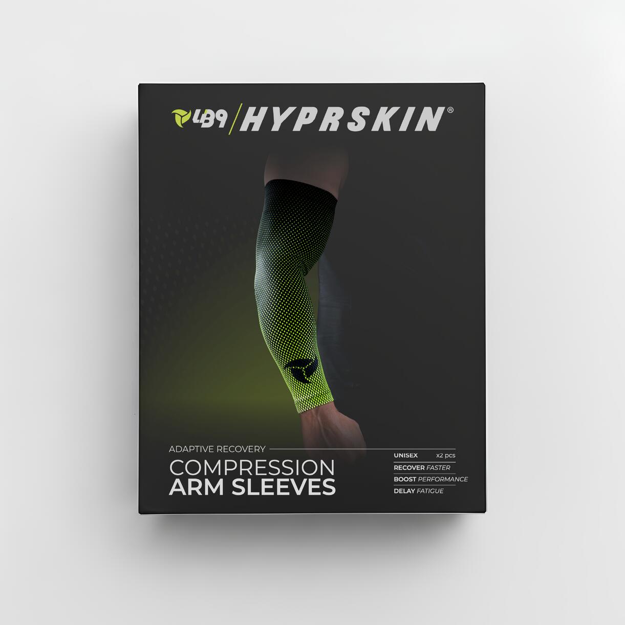 Manchons de récupération compressifs bras HYPRSKIN® 2/6