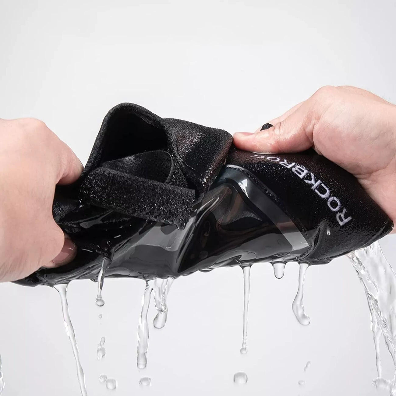 Rockbros D78 Schweißüberzug mit Tasche und Sichtfenster für das Handy - Schwarz 6/6