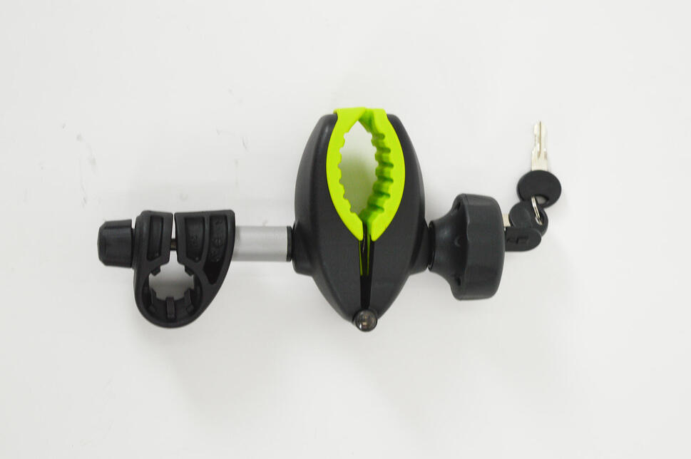 Krótkie ramie z zaciskiem i blokadą do bagażników rowerowych Buzzrack