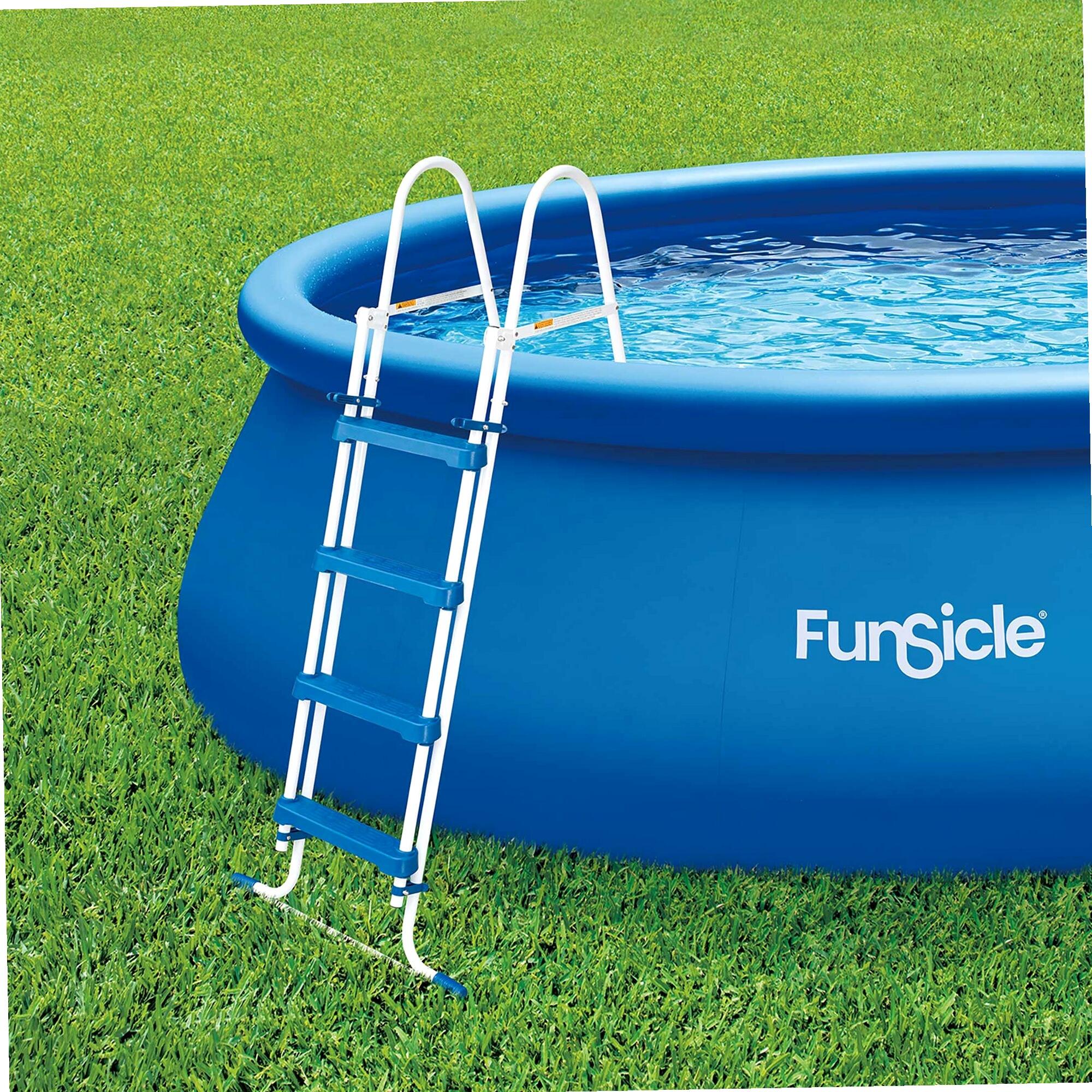 Échelle de piscine FUNSICLE pour piscine hors sol jusqu'à 1,21 m 4/5