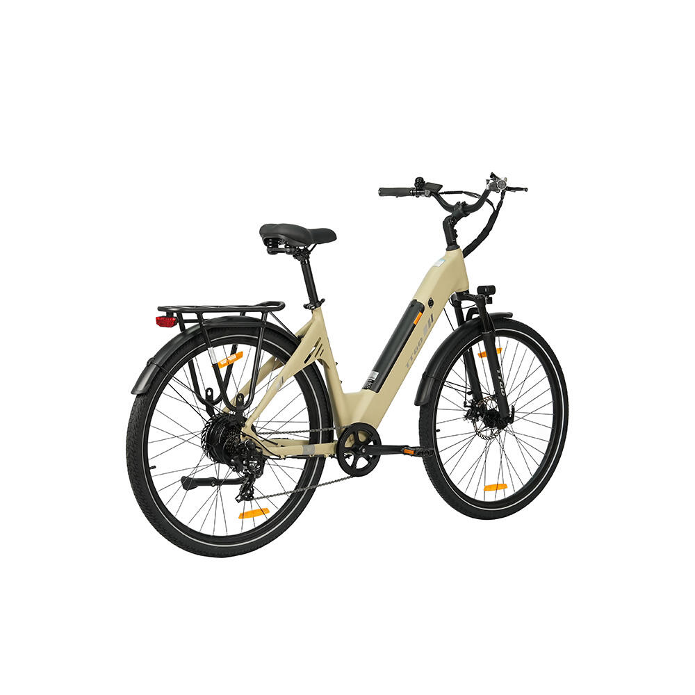 Bicicleta elétrica para adultos TTGO C3SE Bateria 36V18Ah Motor 250W 6/15