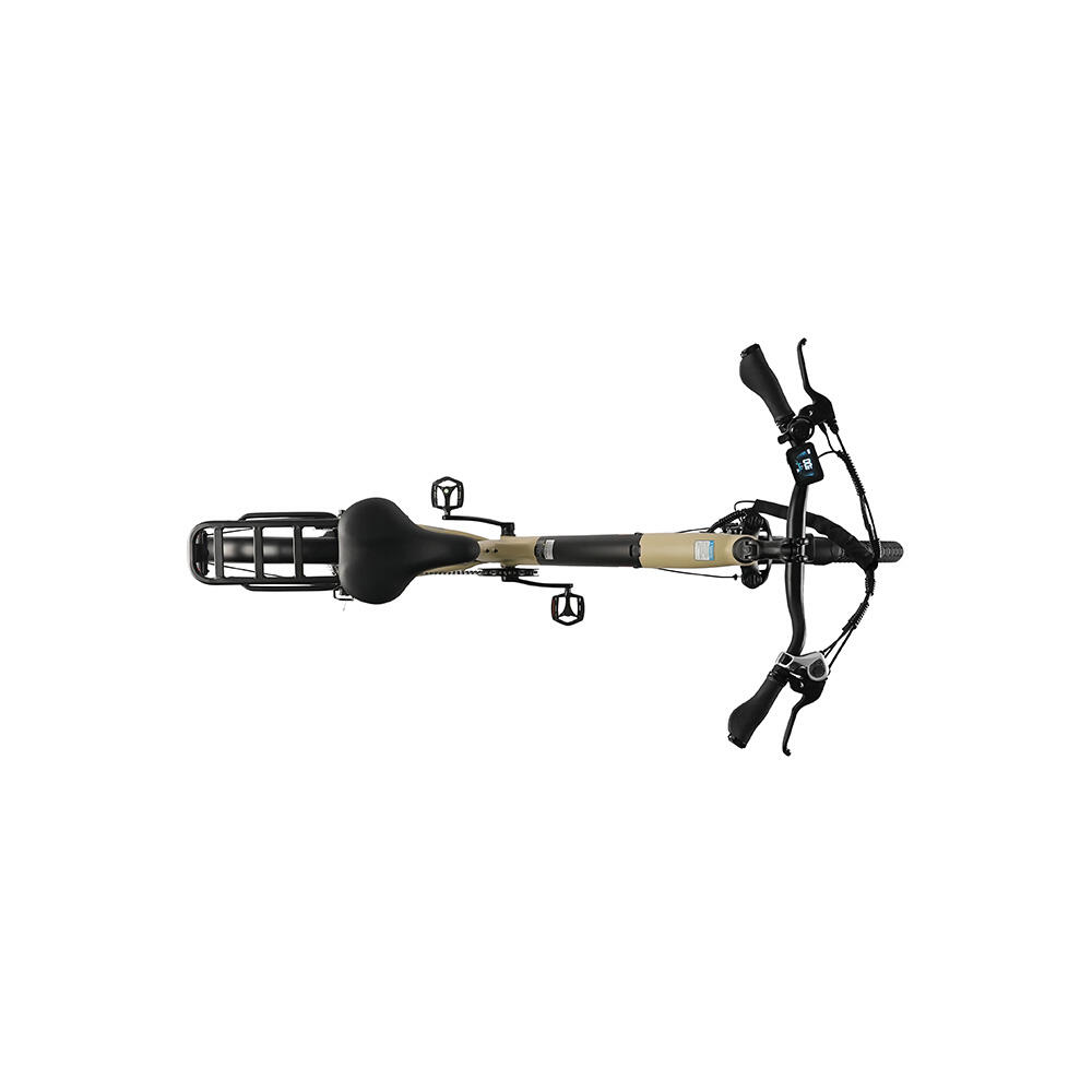 Bicicleta elétrica para adultos TTGO C3SE Bateria 36V18Ah Motor 250W 7/15