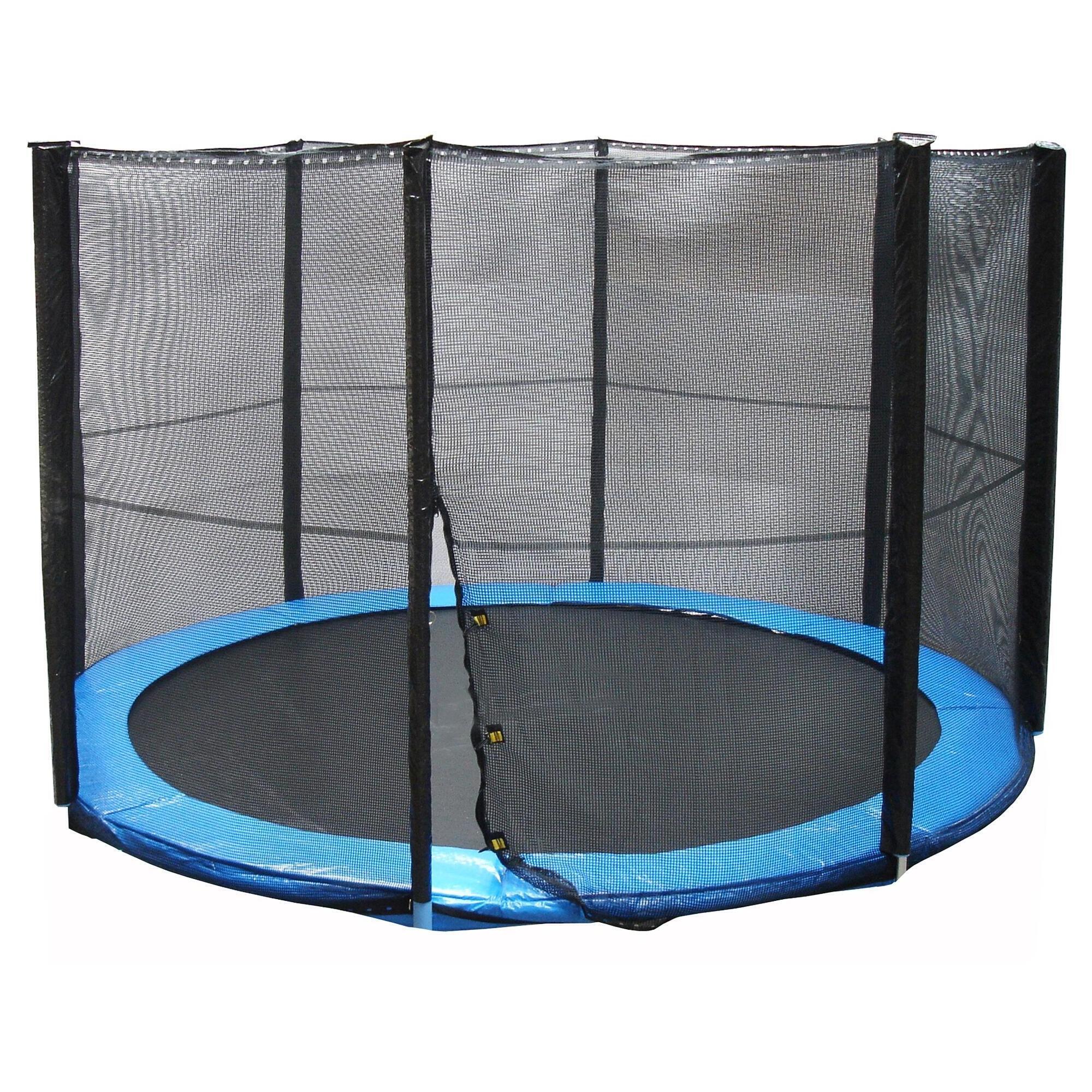 KUBISPORT Ochranná síť na trampolínu 429 cm - 4 W-nohy