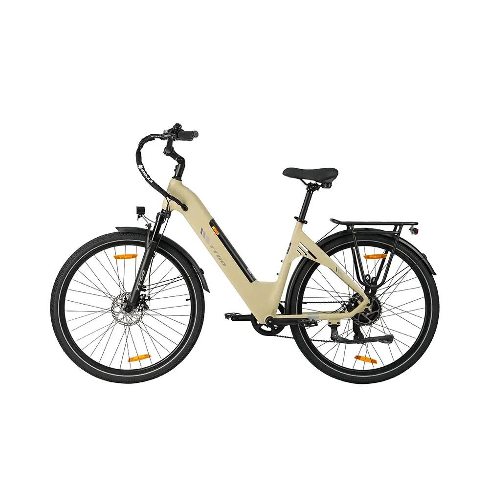Bicicleta elétrica para adultos TTGO C3SE Bateria 36V18Ah Motor 250W 3/15