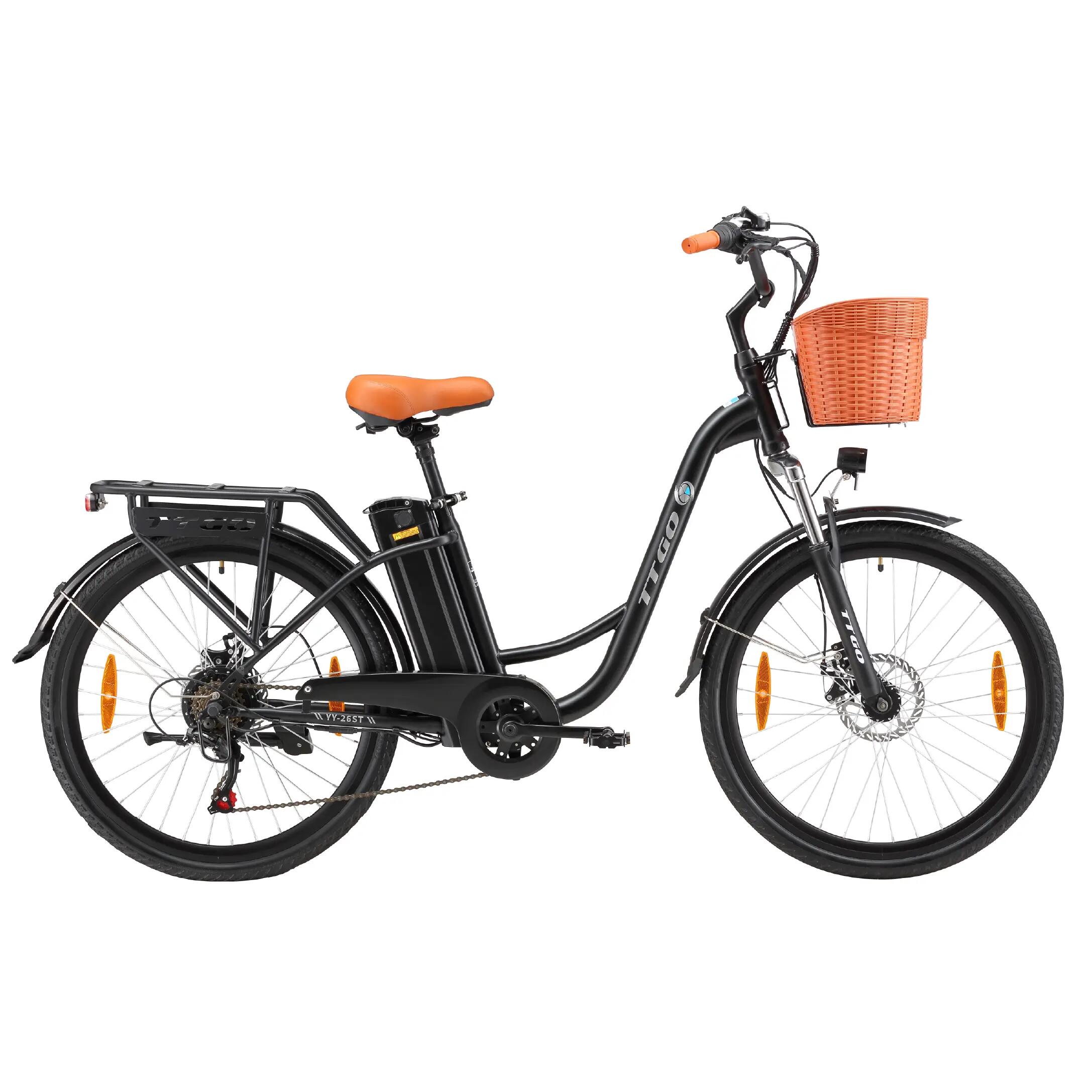 YY 26ST Bicicletta elettrica con pneumatico 26*1,75 pollici e batteria 48V15AH 3/7