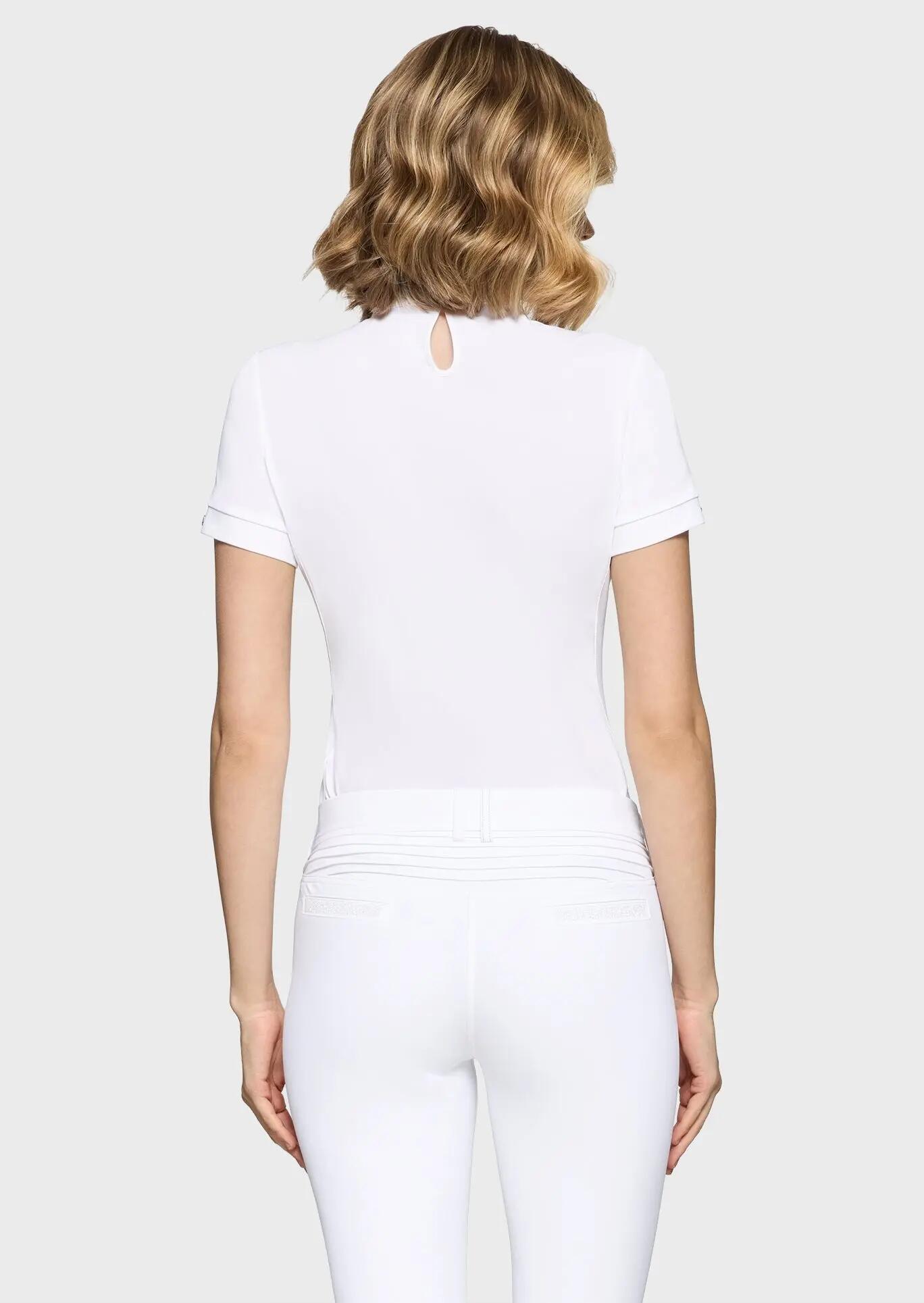 Samshield Anne-gaelle Wedstrijdshirt Dames Wit - 4/6