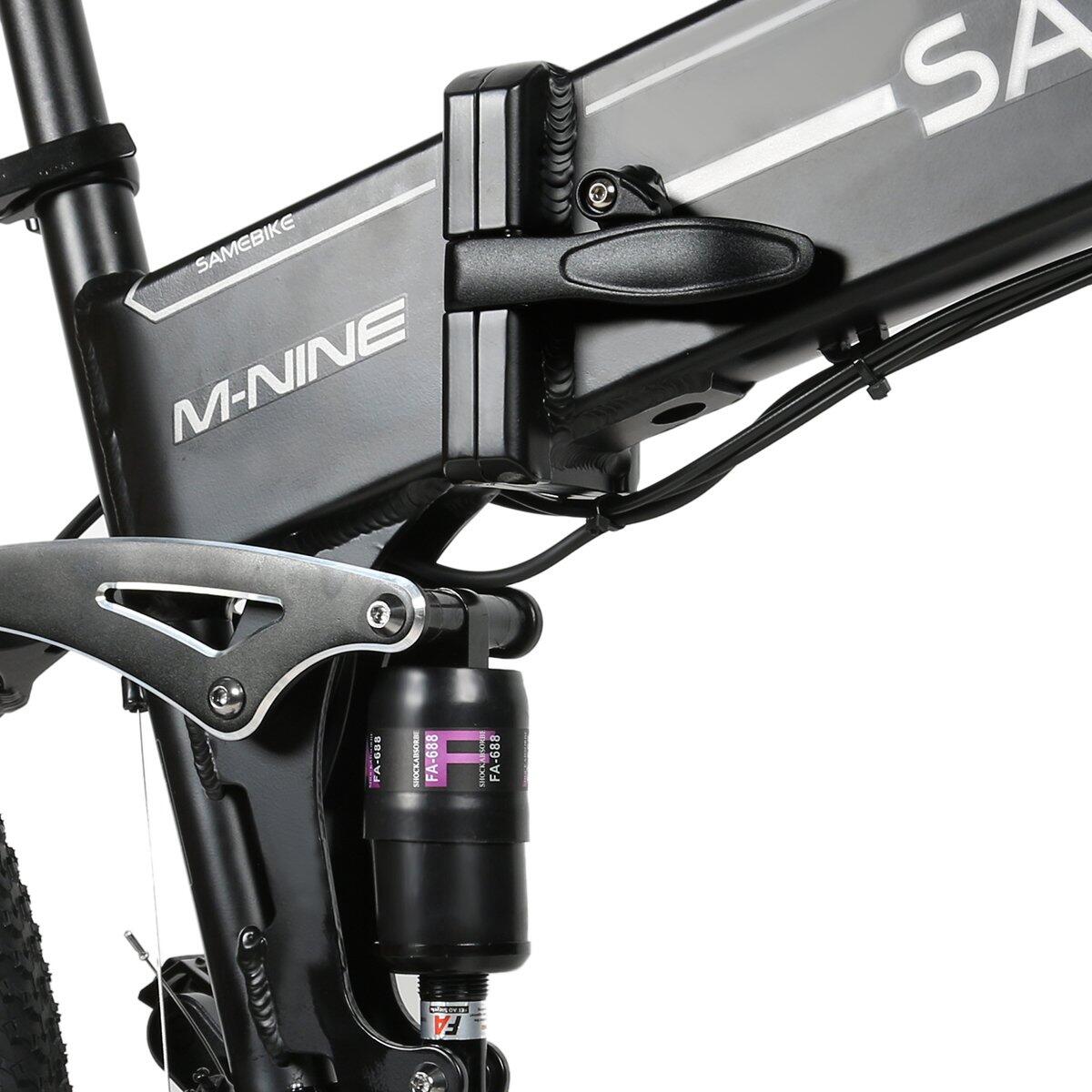 SAMEBIKE LO26-II-FT-YD 26'' opvouwbare elektrische fiets, 48V 14Ah accu 5/6
