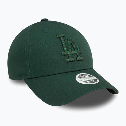 Casquette à visière pour femme New Era Metallic 9FORTY Los Angeles Dodgers