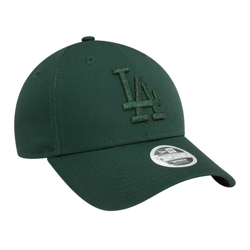 Șapcă cu cozoroc pentru femei New Era Metallic 9FORTY Los Angeles Dodgers