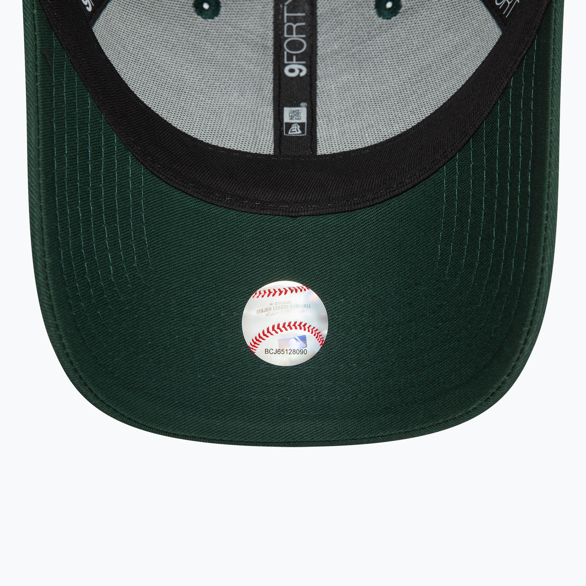 Gorra con visera para mujer New Era Metallic 9FORTY Los Angeles Dodgers 5/6