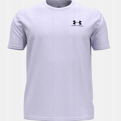 Maglietta Logo Uomo Under Armour Grigio Argento