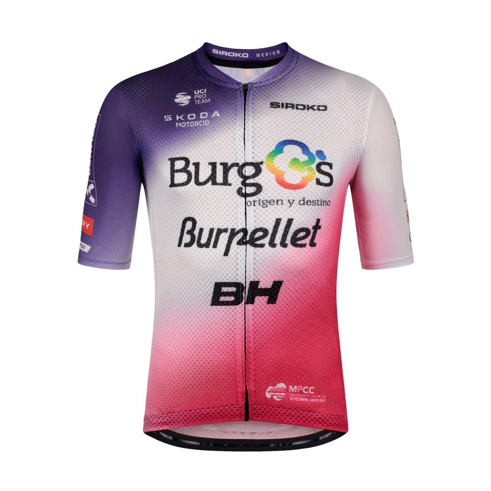 Maillot vélo d’été manches courtes homme Burgos Burpellet BH x Siroko BBBH 6/7