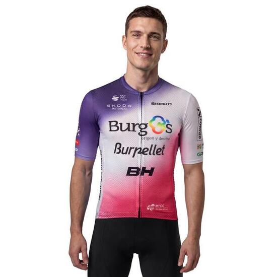 Maillot vélo d’été manches courtes homme Burgos Burpellet BH x Siroko BBBH