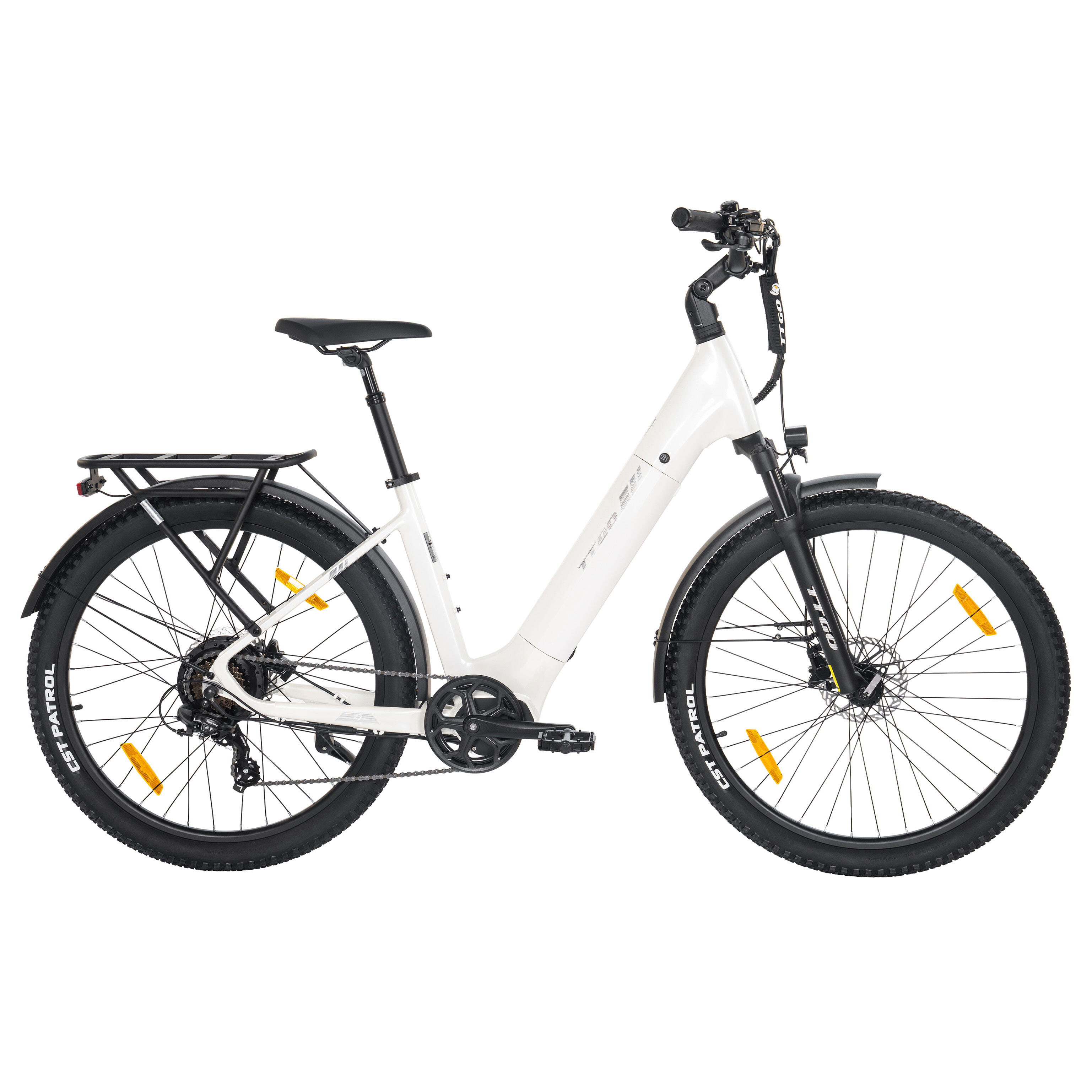 Bicicletă electrică urbană pentru adulți TTGO Z3 motor 250W 120km autonomie