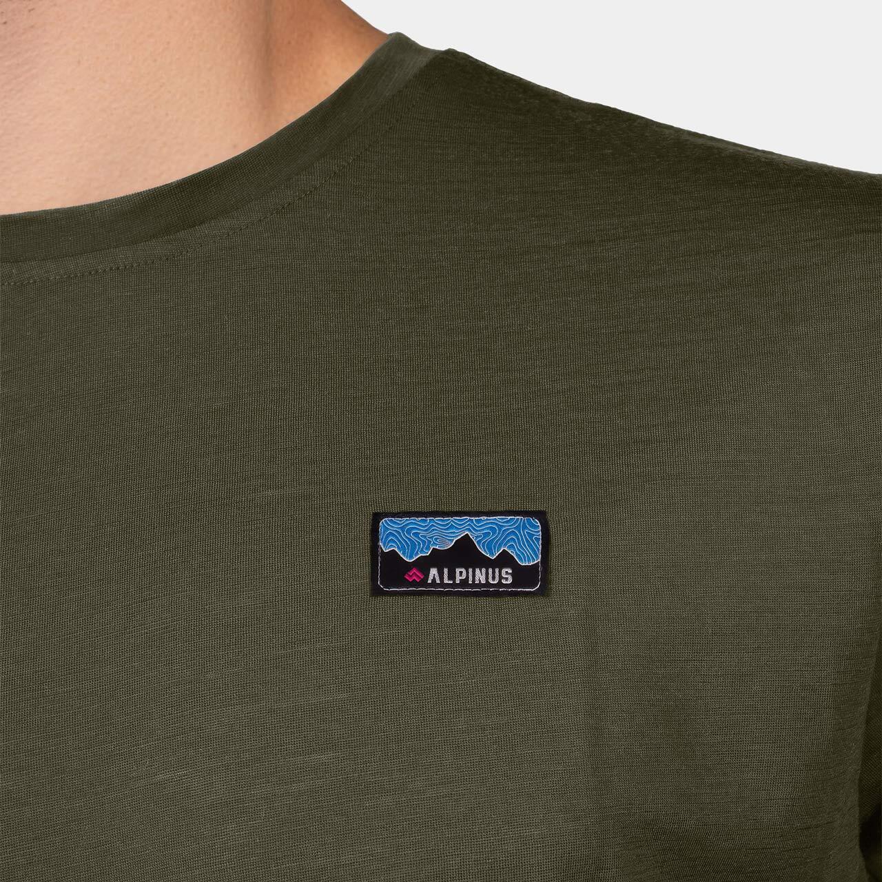 Koszulka męska merino Alpinus Otago 4/4