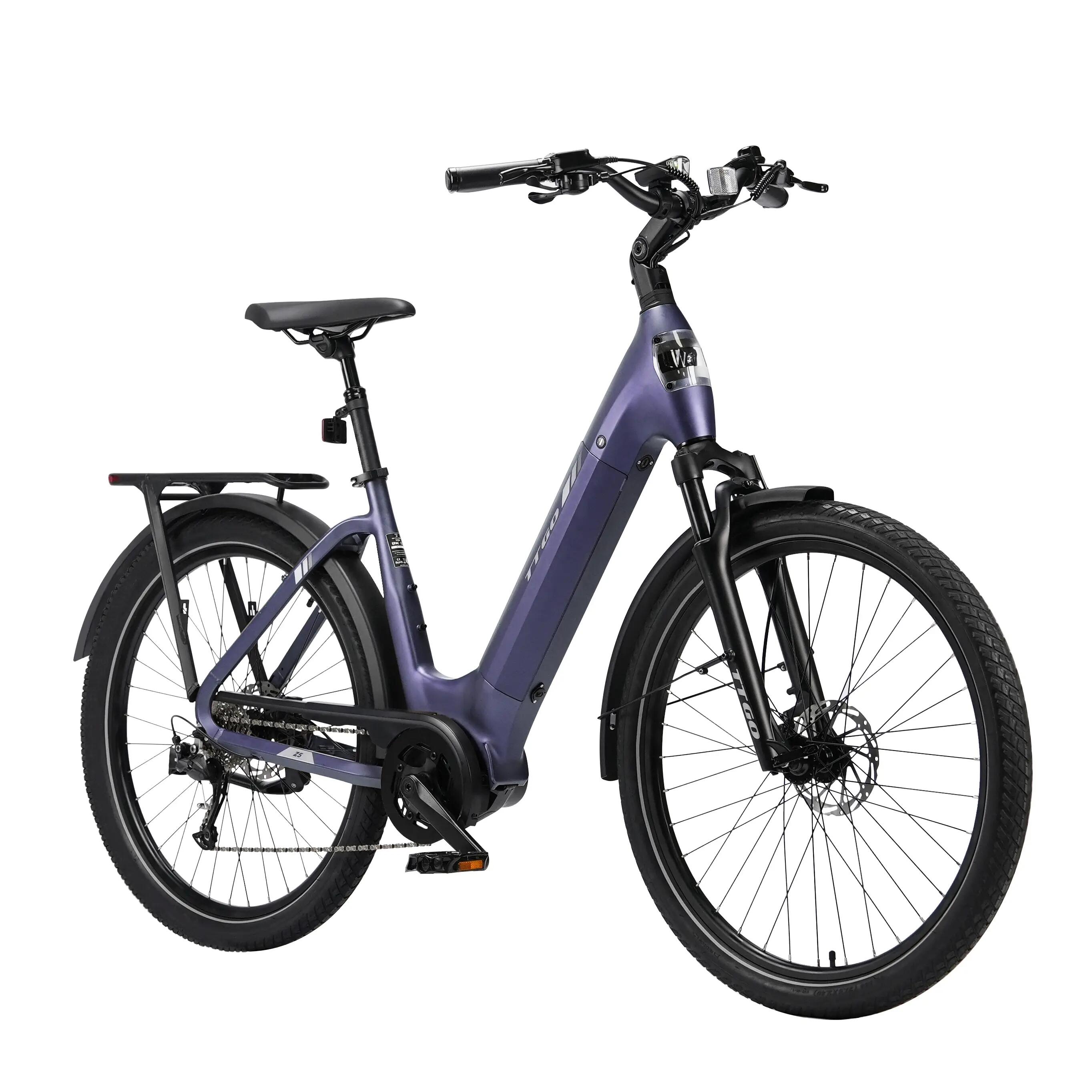 Elektrický bicykel pre dospelých TTGO Z5, motor 250 W, batéria 36 V 18 Ah 2/13