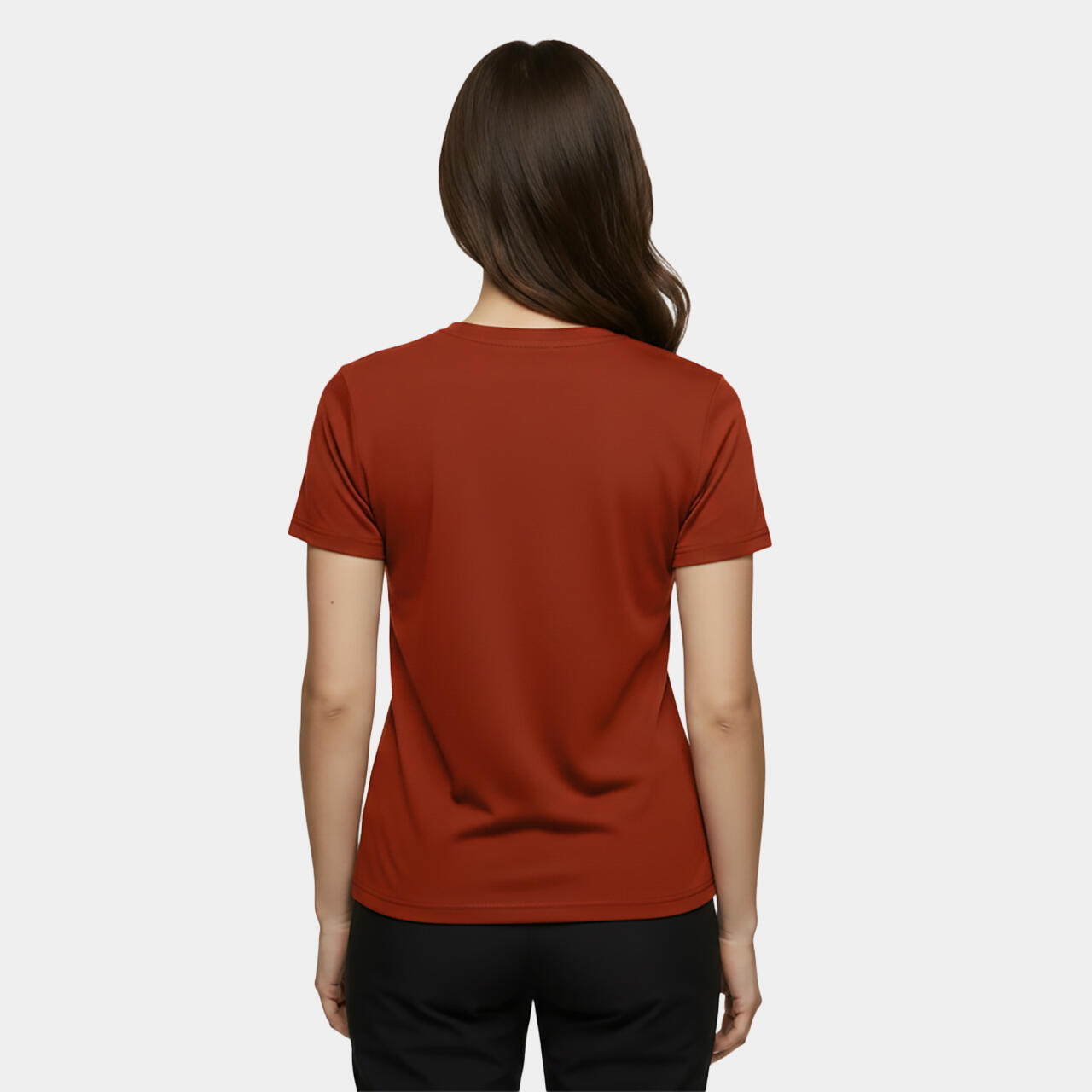 Koszulka damska merino Alpinus Otago paprykowa JI35340 2/4