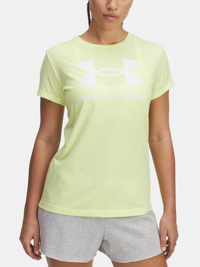 Koszulka Damska T-Shirt Damski Sportowy Under Armour Graphic Rival Logo S