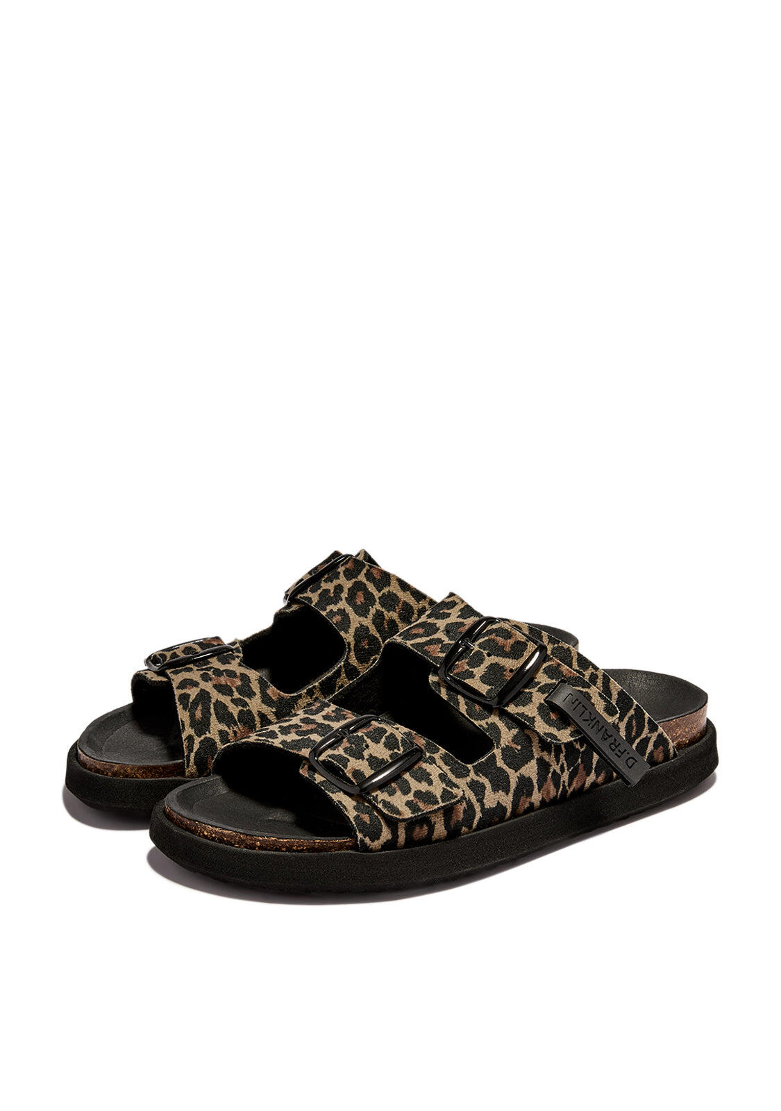 Sandalias de Mujer Cierre Hebilla en Leopardo Vibe 2/4