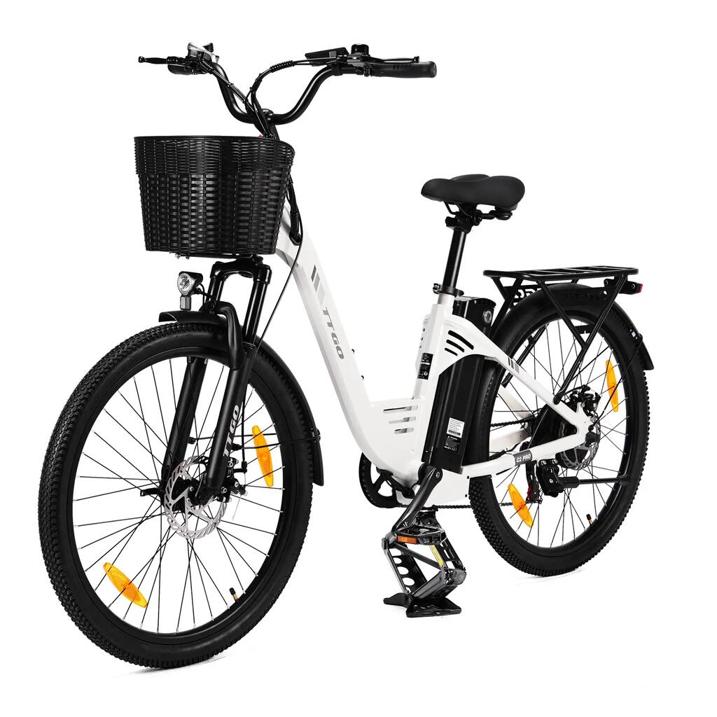 Elektrický bicykel pre dospelých C2 PRO, 36V 18Ah, plášte 26" × 1,95".