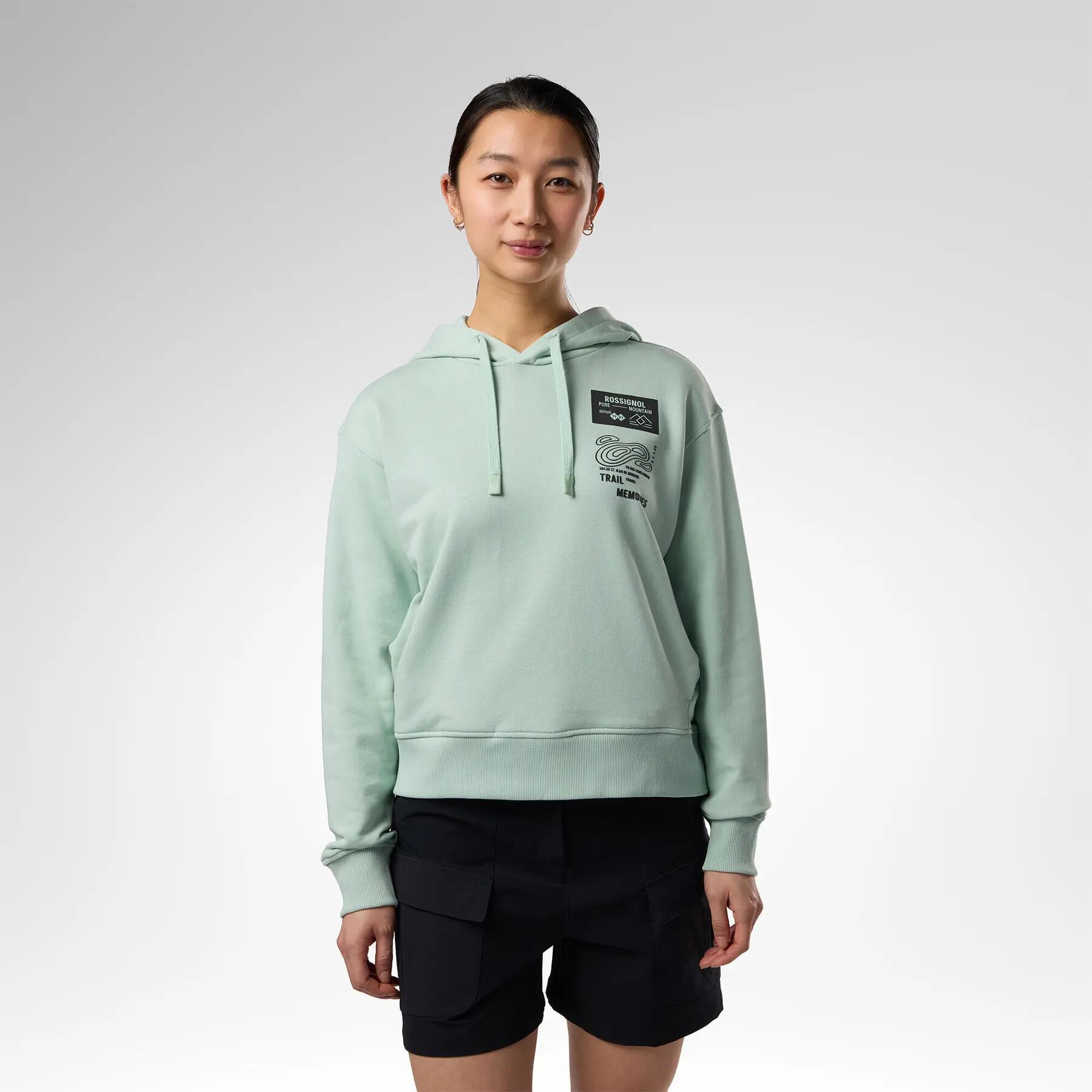 Sweatshirt à capuche femme Rossignol Waterfall 2/7