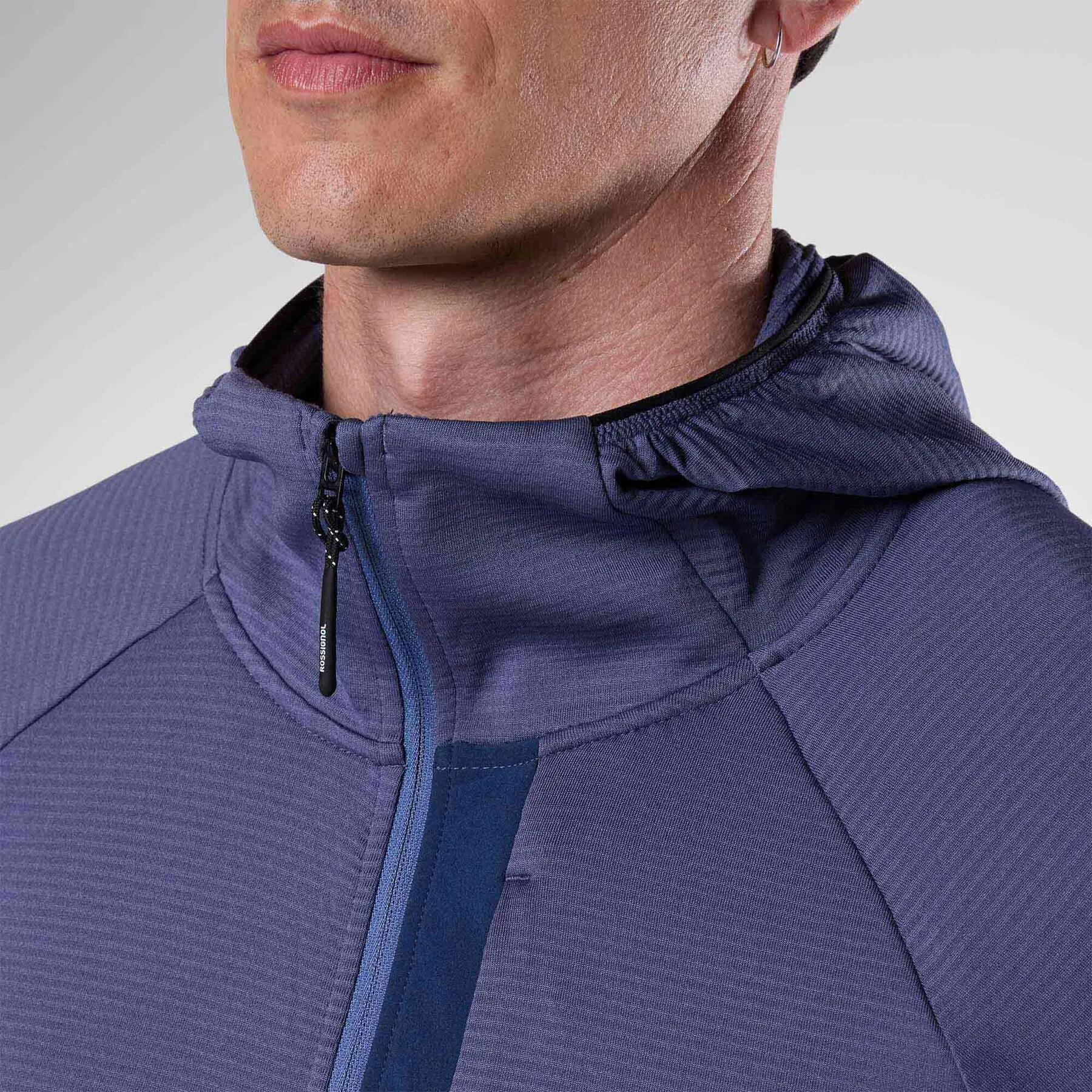 Kapuzensweatshirt mit Reißverschluss Rossignol Textured Layer 5/7