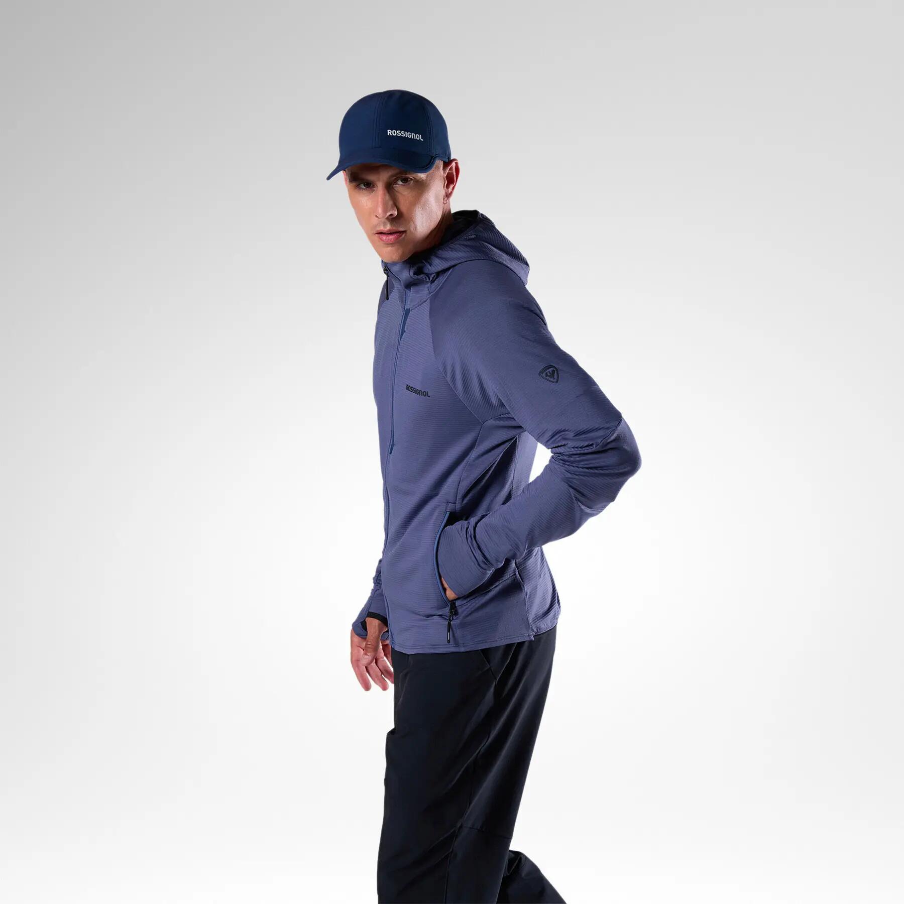 Kapuzensweatshirt mit Reißverschluss Rossignol Textured Layer 4/7