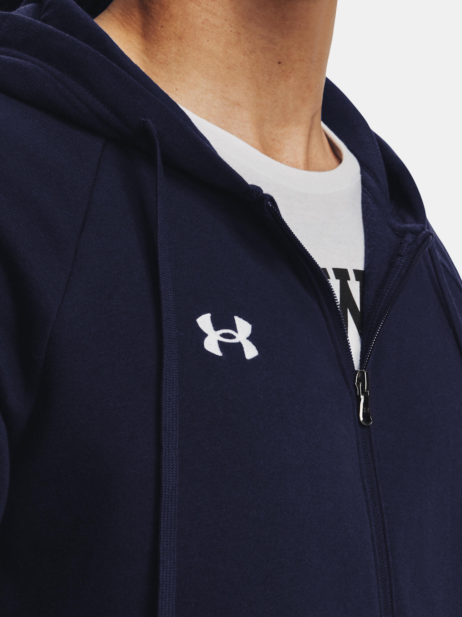 Bluza Męska Rozpinana Sportowa Under Armour Rival Fleece Fz Hoodie 5/6