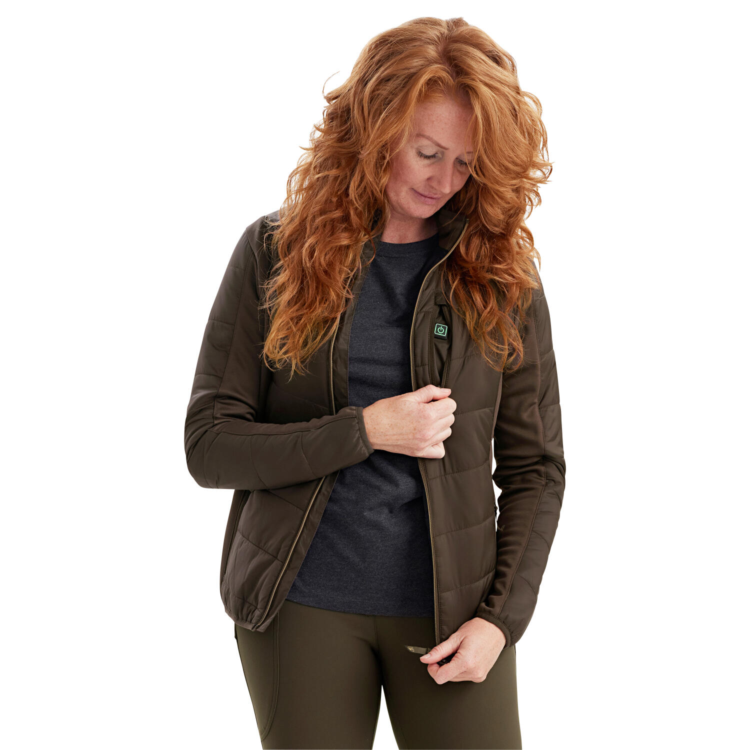 Damen Heizjacke Heat Padded 4/5
