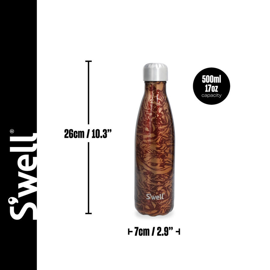 Garrafa 500ml Swell Burgun.Swirl 3/3