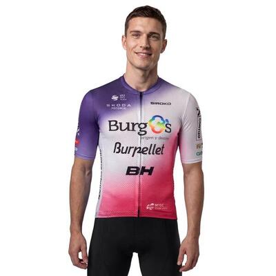 Heren burgos burpellet bh x siroko zomerwielershirt met korte mouwen bbbh 26 bur