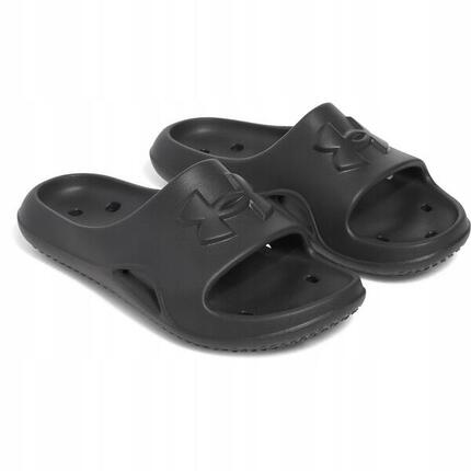Klapki damskie Under Armour Locker V Slide black/black/black