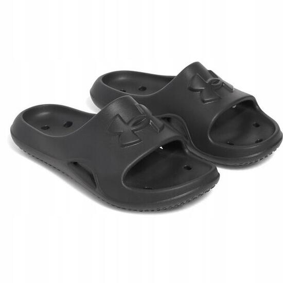 Klapki damskie Under Armour Locker V Slide black/black/black