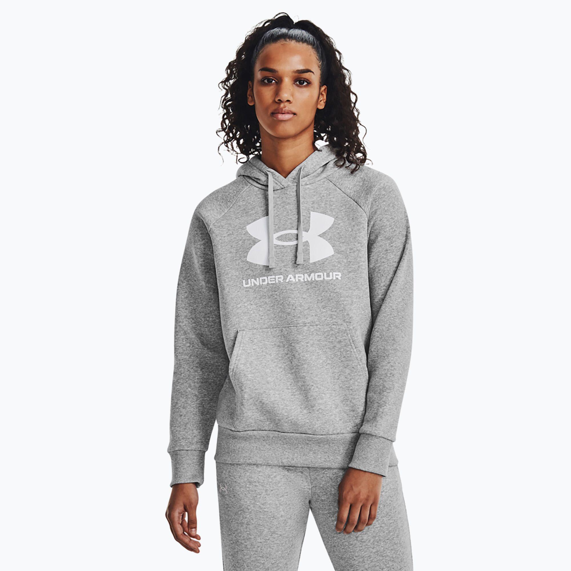 Bluza Damska Z Kapturem Sportowa Under Armour Rival Fleece Big Logo Hdy 1/4